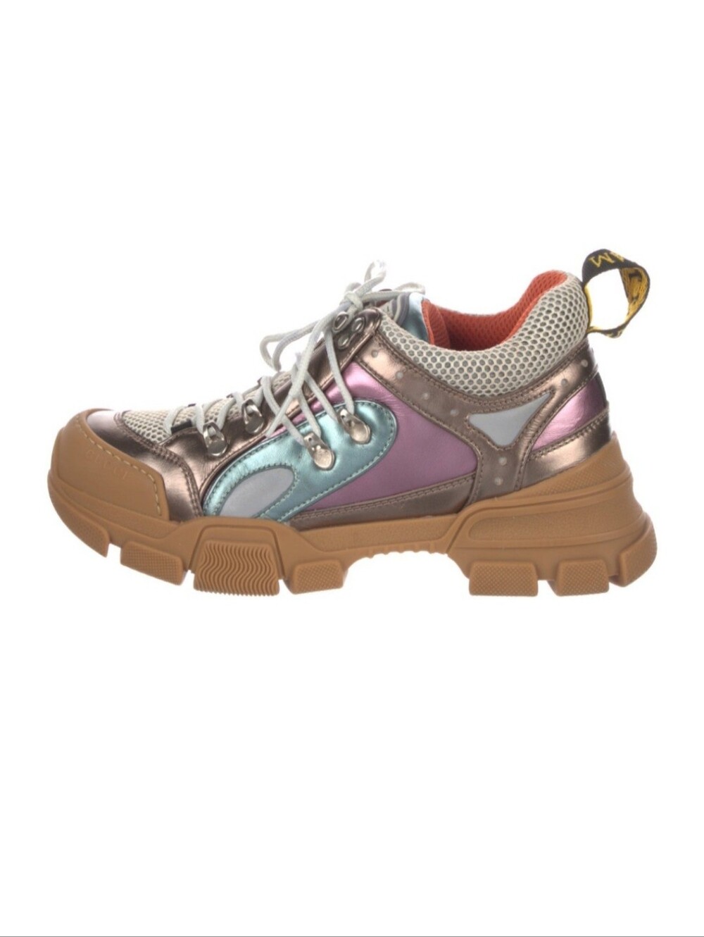 Gucci Flashtrek Chunky Metallic Multi-Color Womens Sneaker